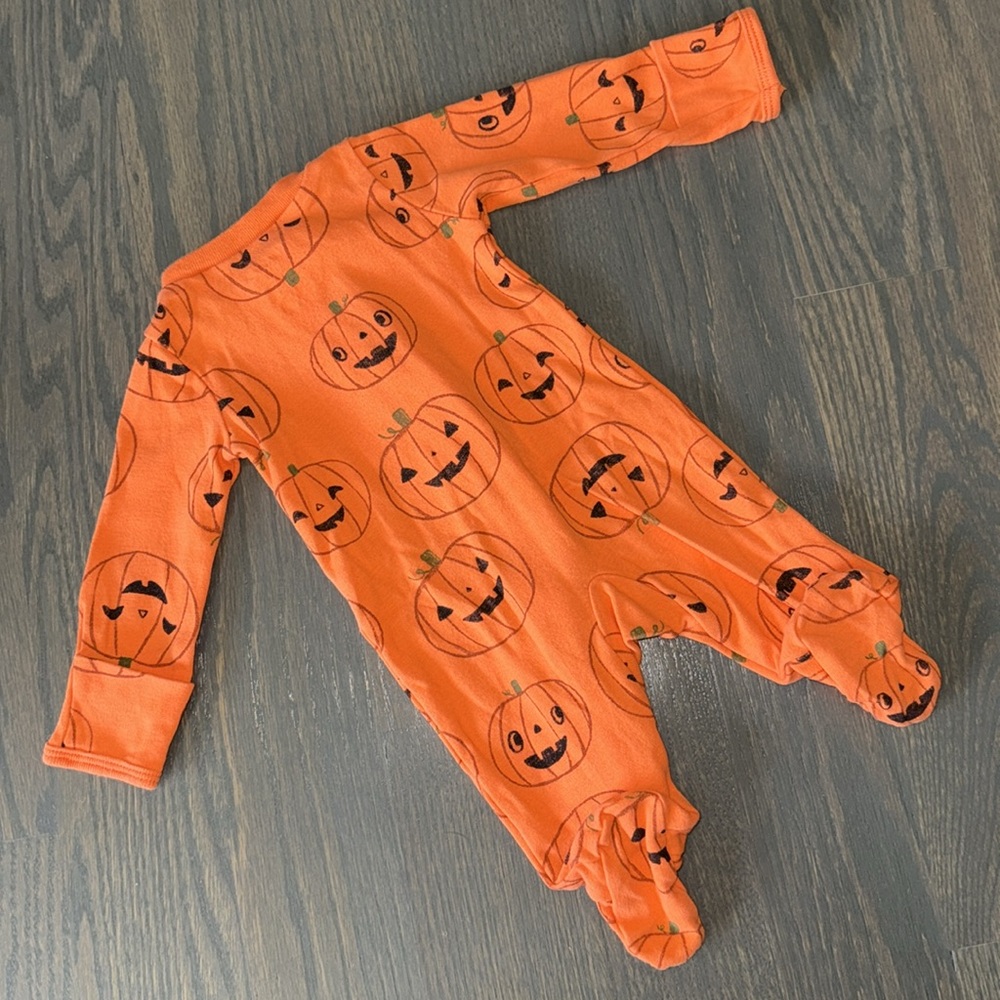 Carter's Halloween Zip-Up Cotton Sleep and Play Coverall | NB - Picture 5 of 8